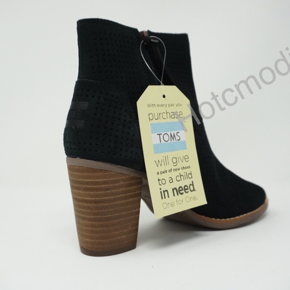 toms perforated booties